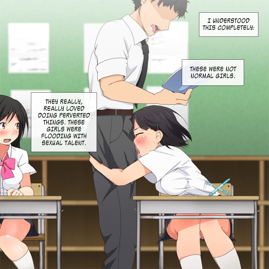 Hentai Manga Comic-A school where you can randomly have procreative sex-Chapter 2-17